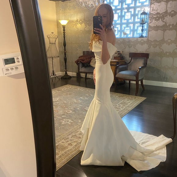 affordable velvet bridesmaid dresses Evelyn Velvet Bridesmaid Dress main image 1